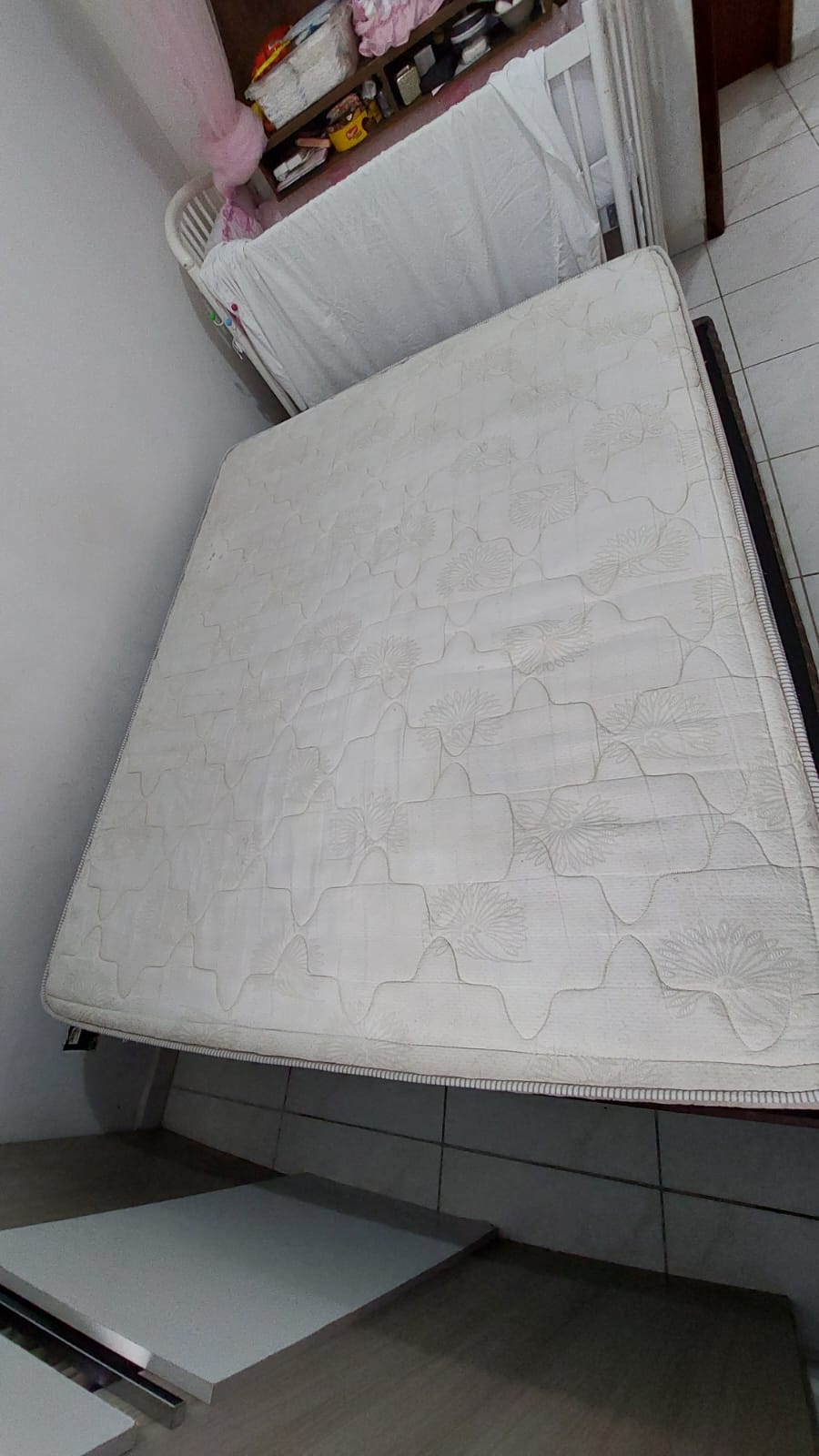 Limpeza de colchão depois